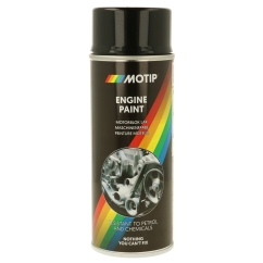 Mootorivärv spray (must, sinine) 400ml Motip