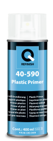 QR 40-590 plastikukrunt spray, hõbedase teraga 400ml
