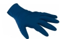 QR Латексные перчатки толстые, синие 50шт. XL